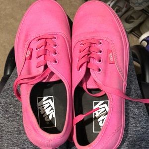 All pink vans
